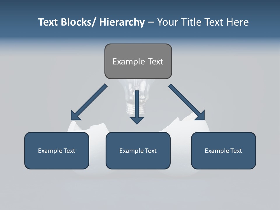Abstract Horizontal Glowing PowerPoint Template