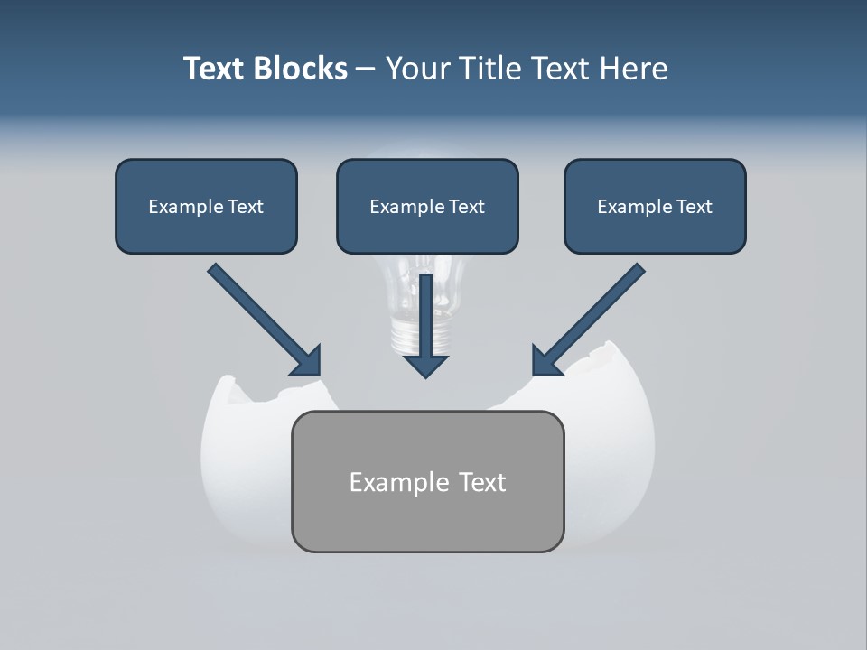 Abstract Horizontal Glowing PowerPoint Template