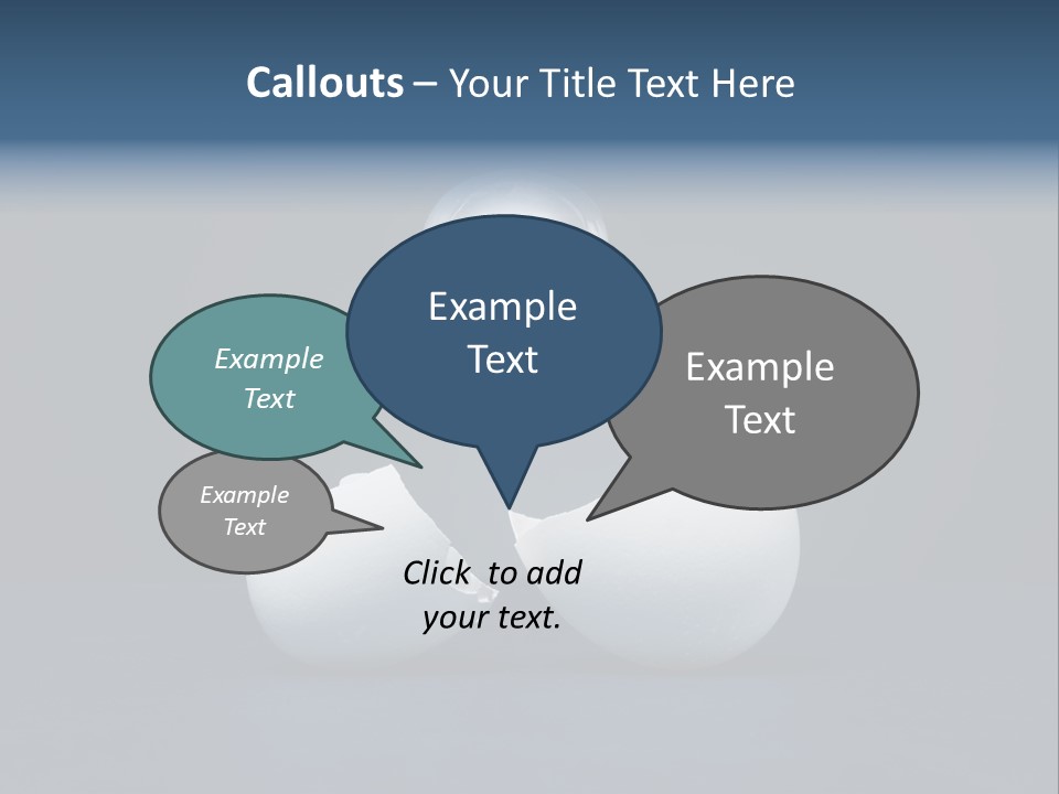 Abstract Horizontal Glowing PowerPoint Template