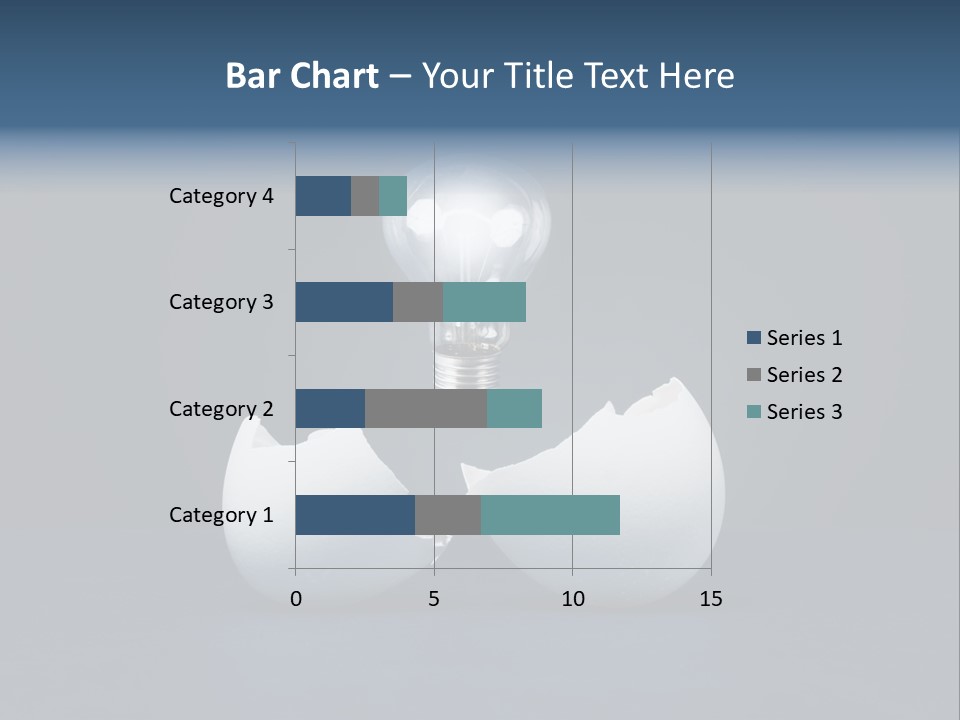 Abstract Horizontal Glowing PowerPoint Template