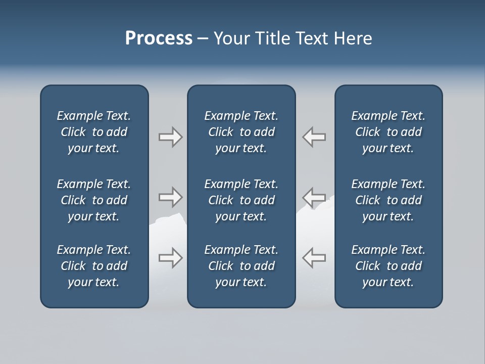 Abstract Horizontal Glowing PowerPoint Template