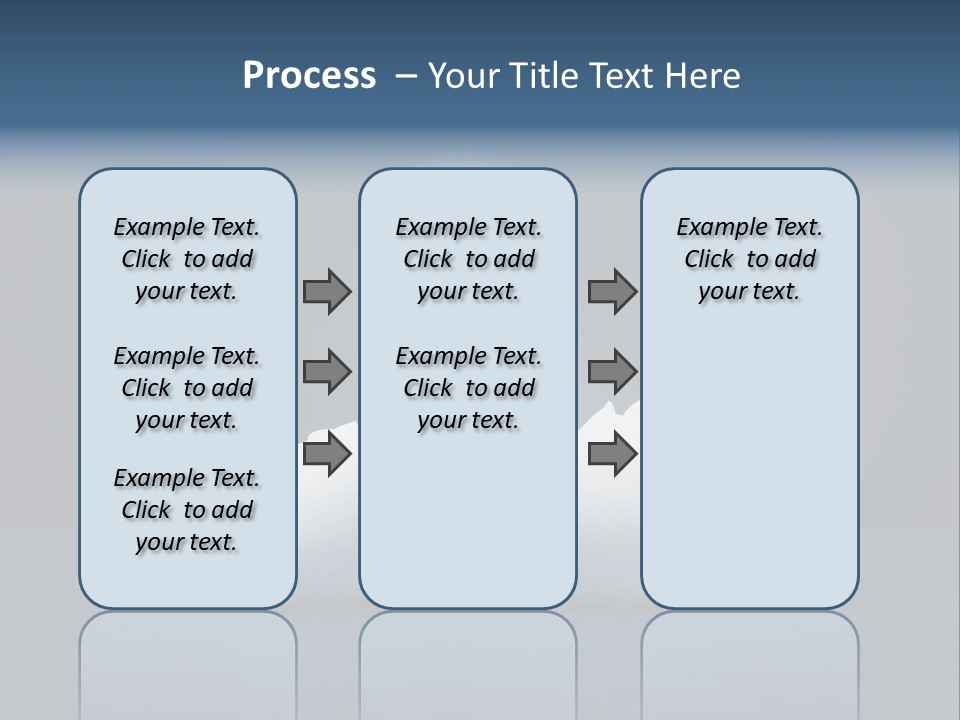 Abstract Horizontal Glowing PowerPoint Template