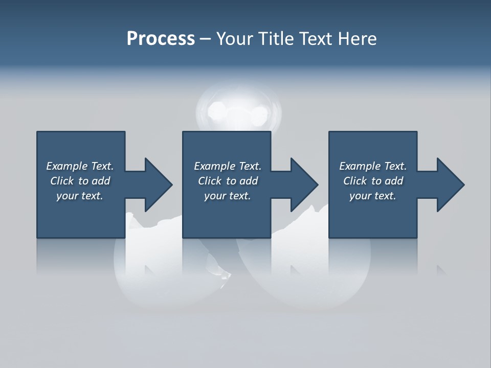 Abstract Horizontal Glowing PowerPoint Template