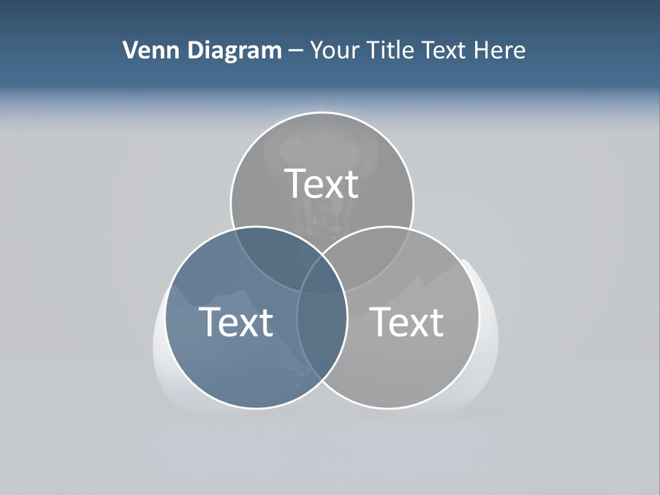 Abstract Horizontal Glowing PowerPoint Template