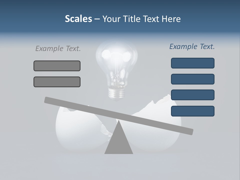 Abstract Horizontal Glowing PowerPoint Template