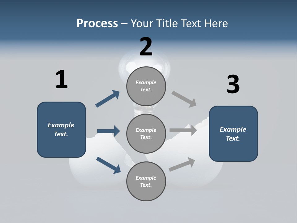 Abstract Horizontal Glowing PowerPoint Template