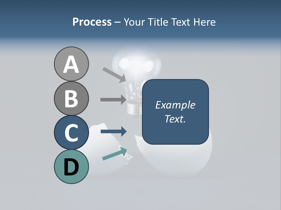 Abstract Horizontal Glowing PowerPoint Template