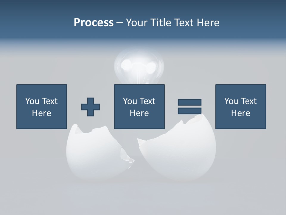 Abstract Horizontal Glowing PowerPoint Template
