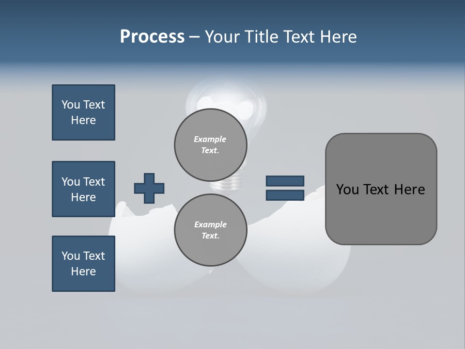 Abstract Horizontal Glowing PowerPoint Template