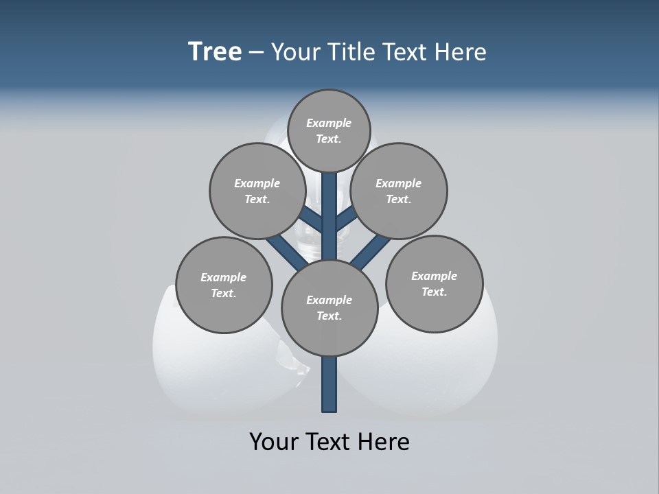 Abstract Horizontal Glowing PowerPoint Template