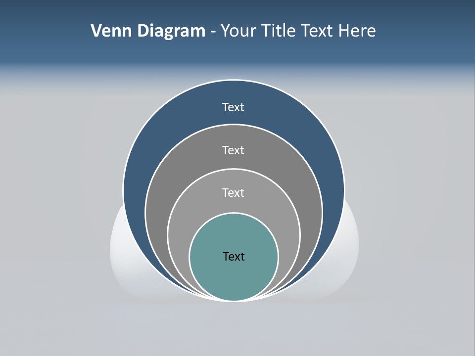 Abstract Horizontal Glowing PowerPoint Template