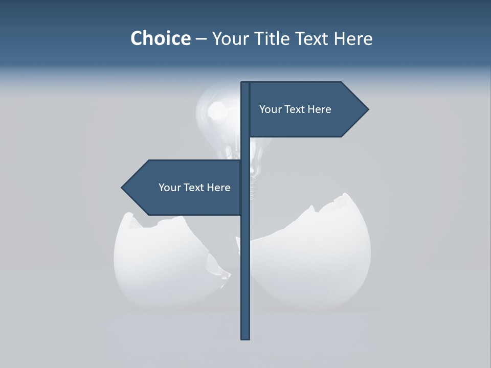 Abstract Horizontal Glowing PowerPoint Template