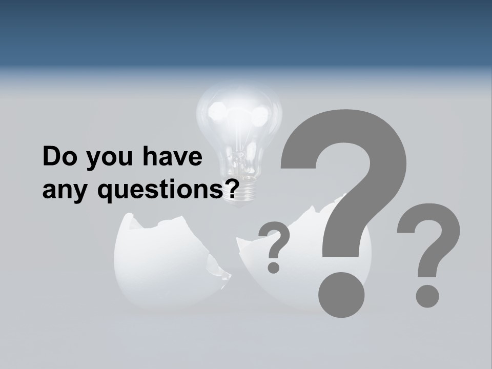 Abstract Horizontal Glowing PowerPoint Template