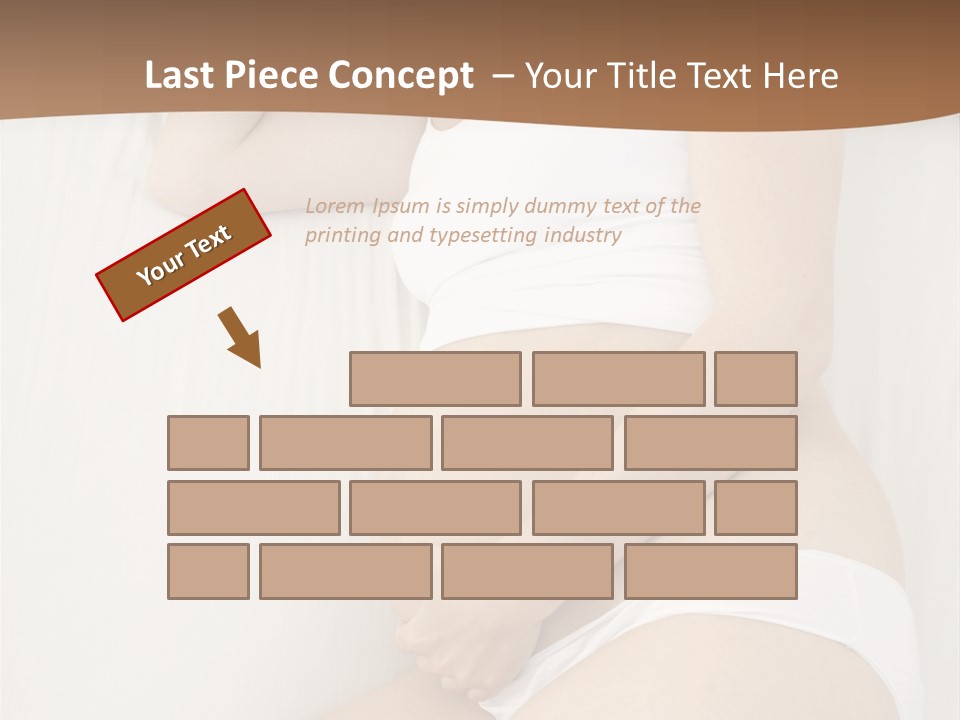 Tummy Upset Portrait PowerPoint Template