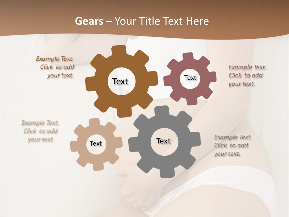 Tummy Upset Portrait PowerPoint Template