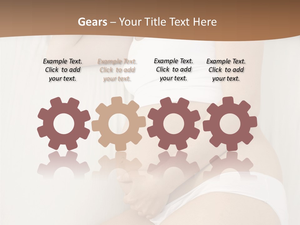 Tummy Upset Portrait PowerPoint Template