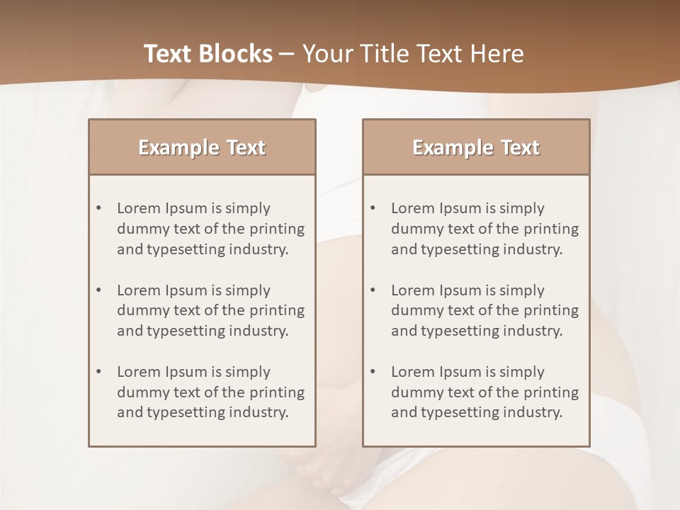 Tummy Upset Portrait PowerPoint Template