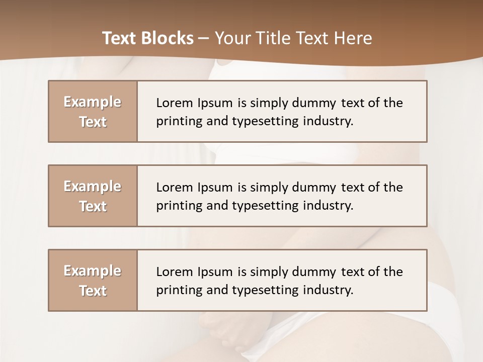 Tummy Upset Portrait PowerPoint Template