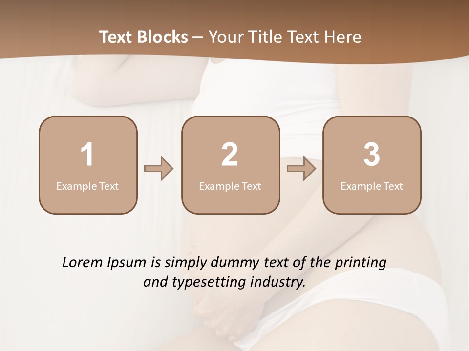 Tummy Upset Portrait PowerPoint Template