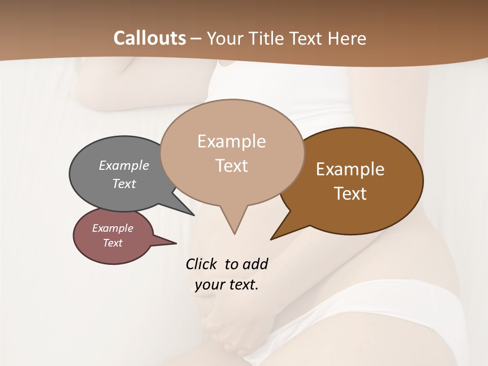 Tummy Upset Portrait PowerPoint Template