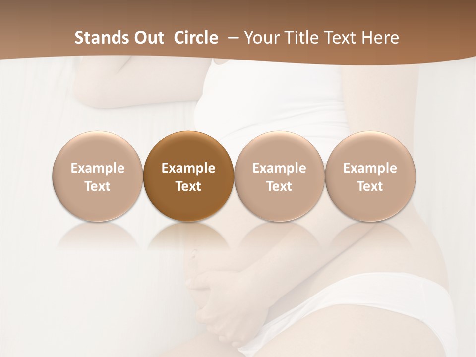 Tummy Upset Portrait PowerPoint Template