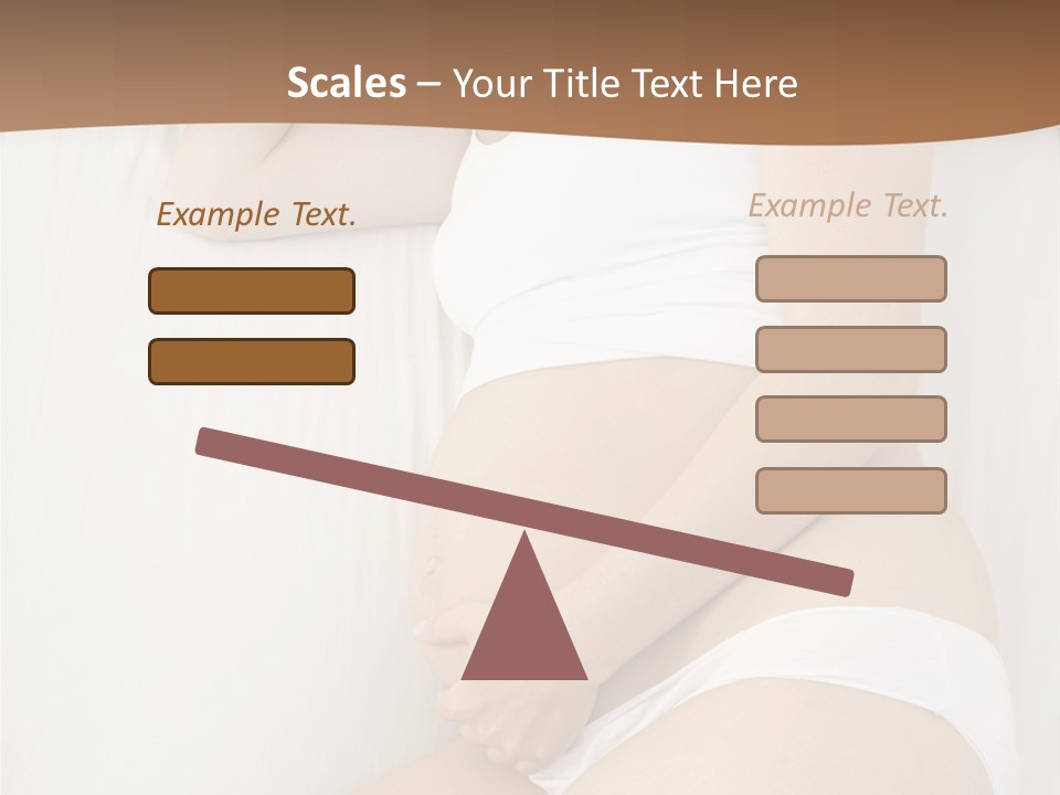 Tummy Upset Portrait PowerPoint Template