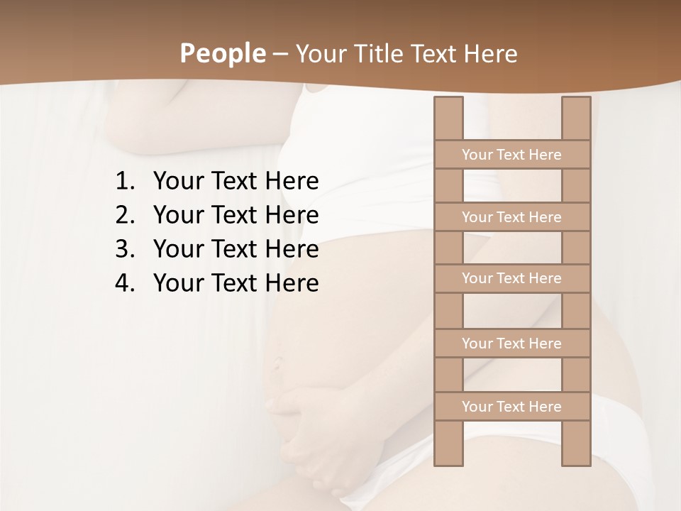 Tummy Upset Portrait PowerPoint Template