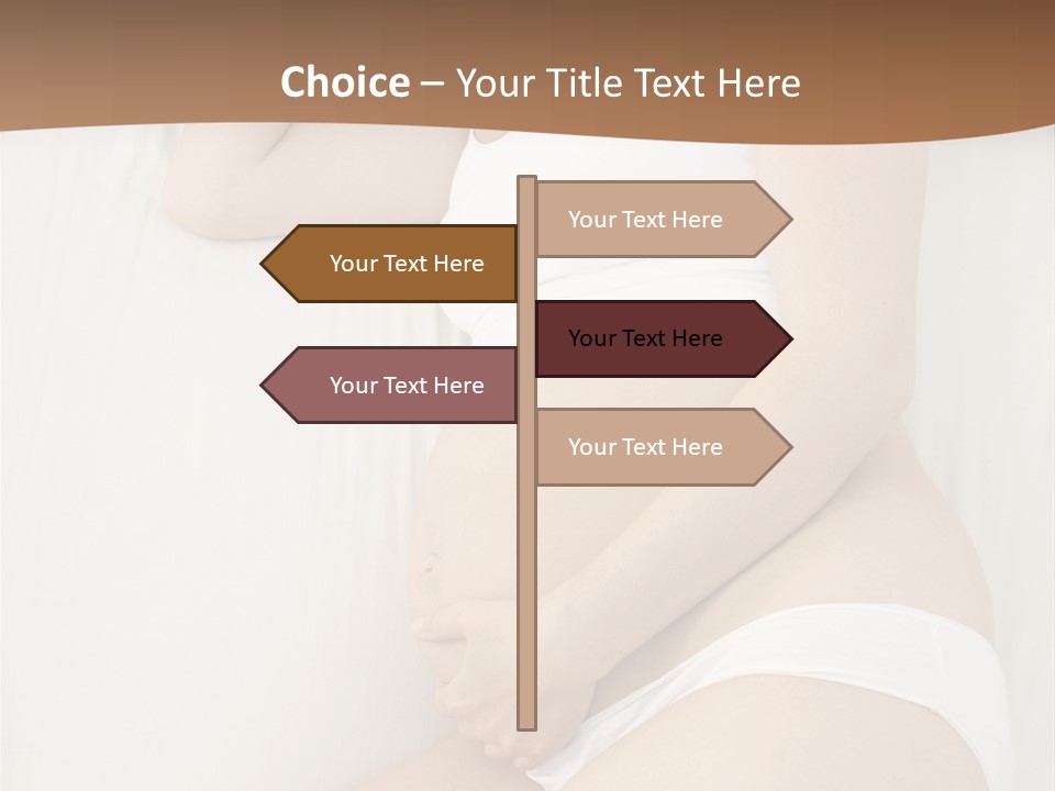 Tummy Upset Portrait PowerPoint Template