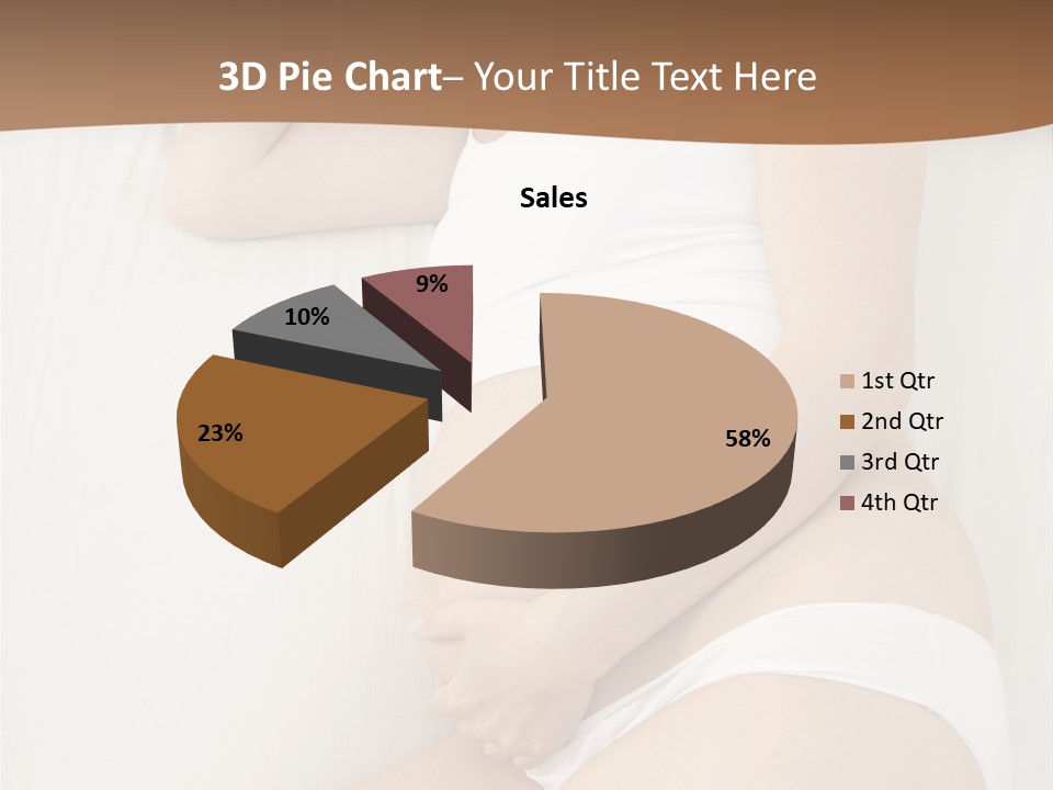 Tummy Upset Portrait PowerPoint Template