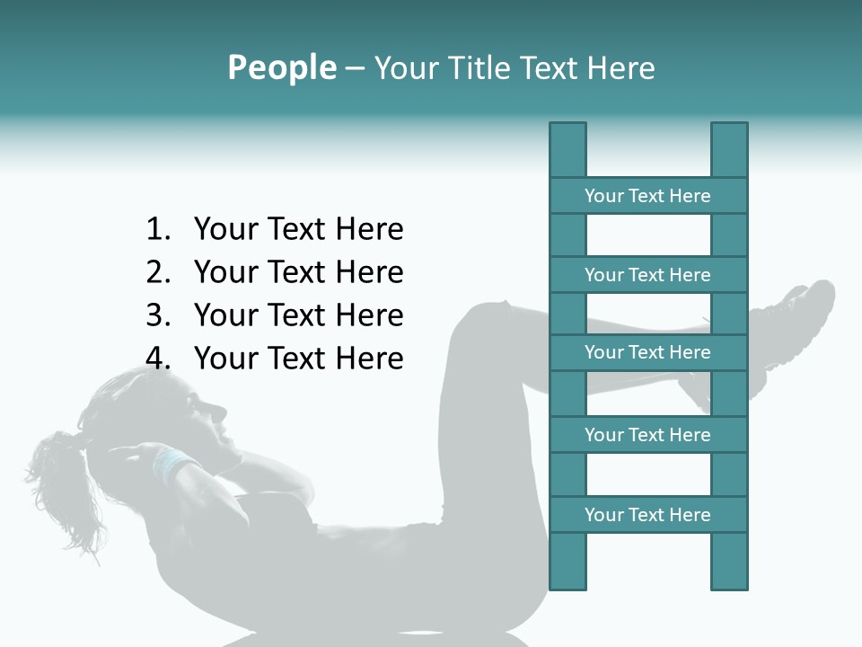 Adults Building Beautiful PowerPoint Template