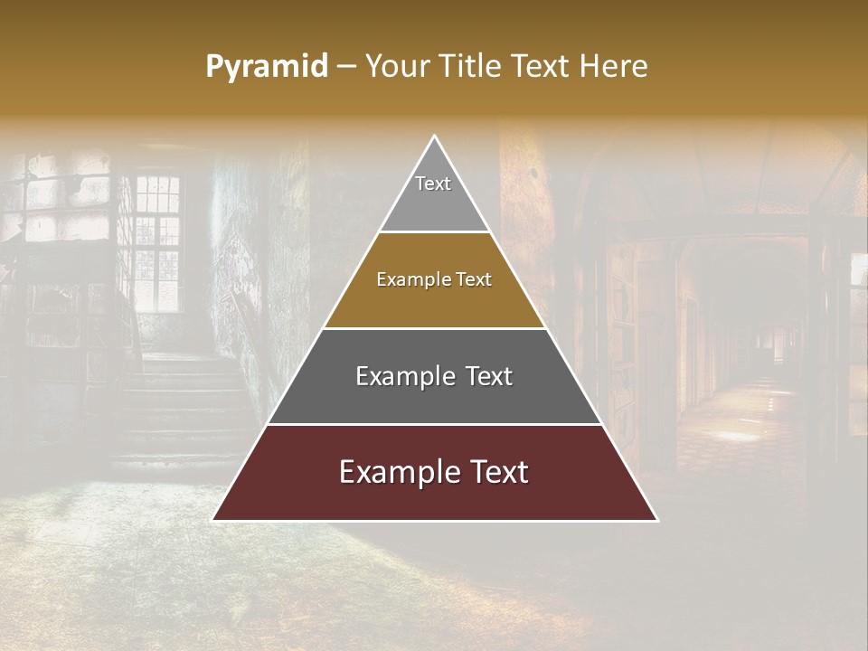 Pattern Ruin Broken PowerPoint Template