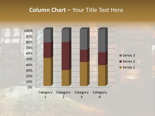 Pattern Ruin Broken PowerPoint Template