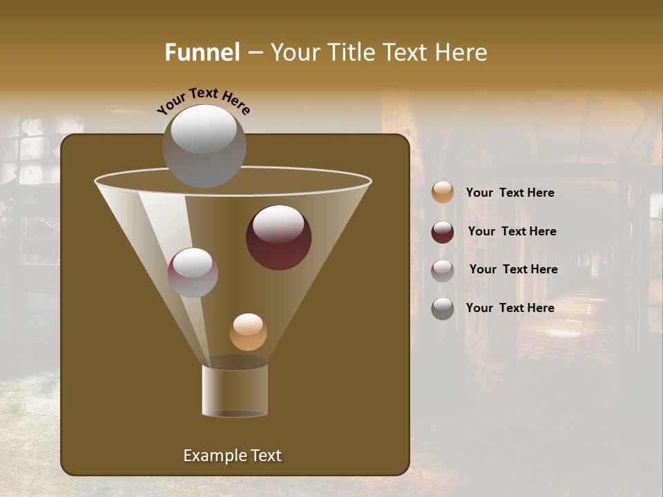 Pattern Ruin Broken PowerPoint Template