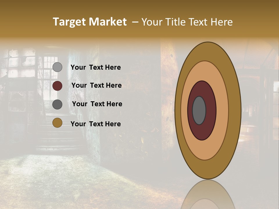 Pattern Ruin Broken PowerPoint Template