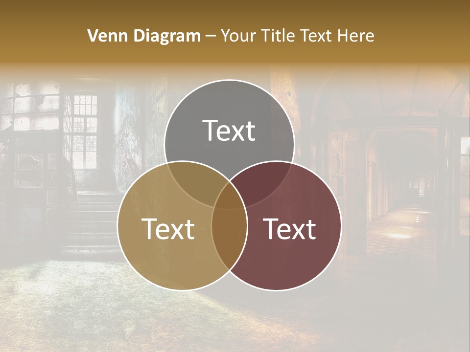 Pattern Ruin Broken PowerPoint Template