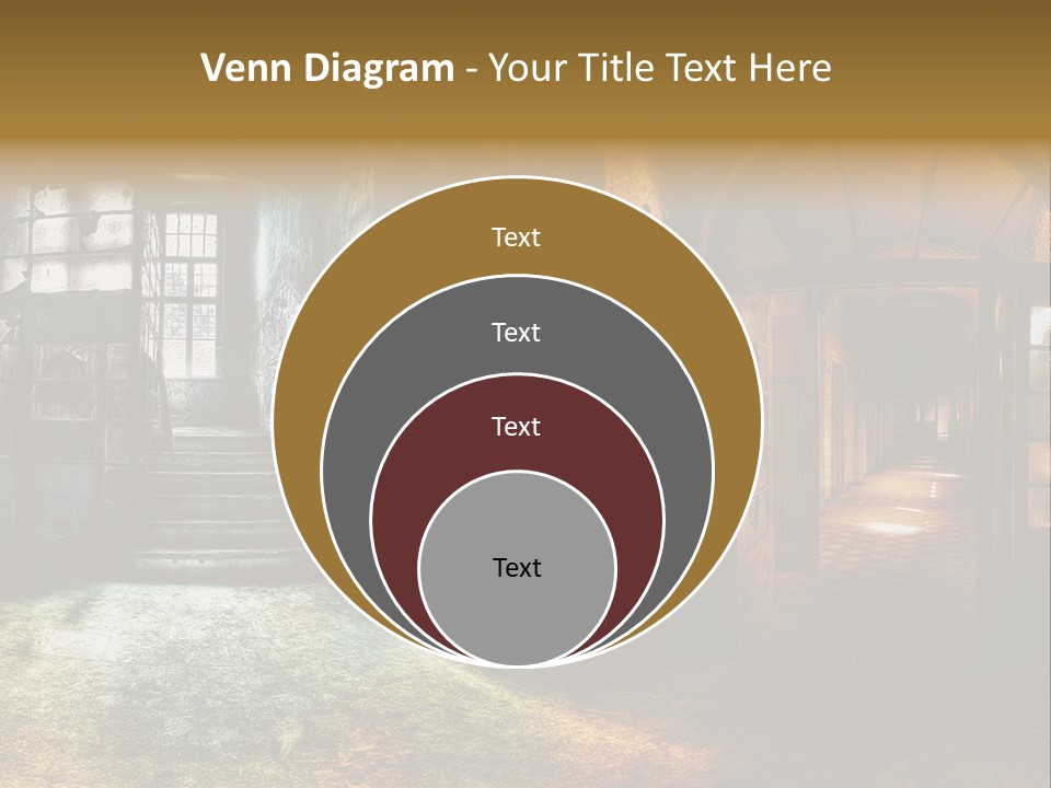 Pattern Ruin Broken PowerPoint Template