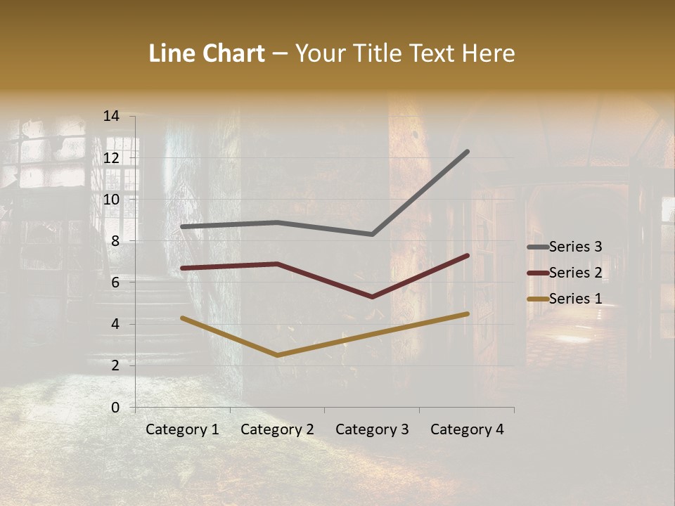 Pattern Ruin Broken PowerPoint Template