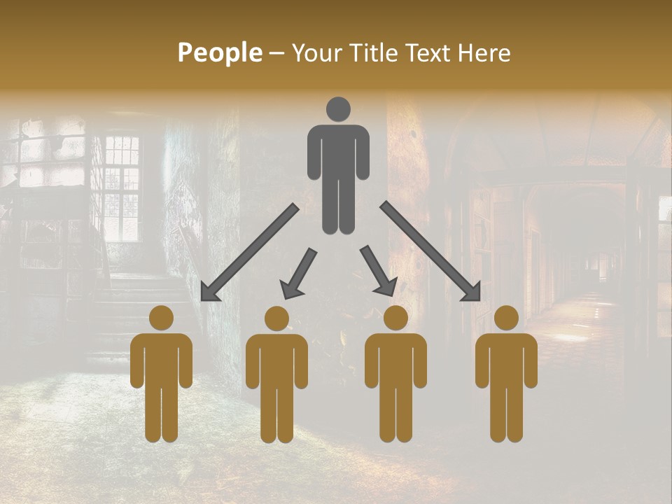 Pattern Ruin Broken PowerPoint Template
