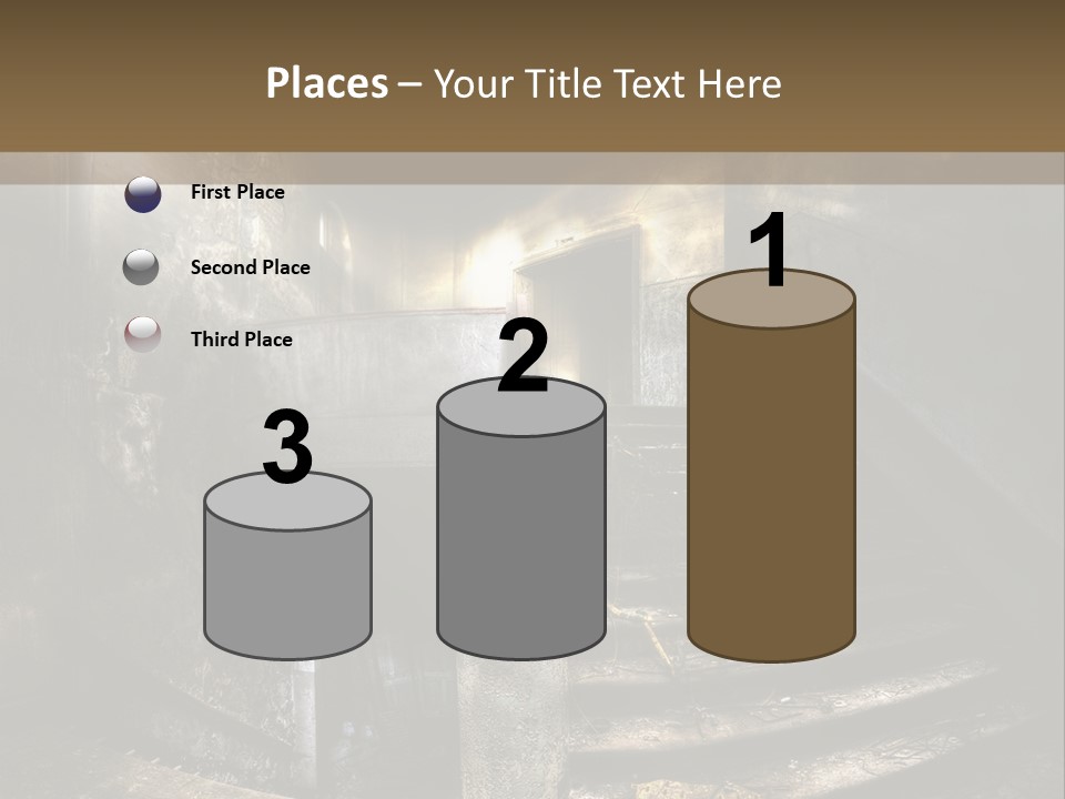 Light Dirty Urban PowerPoint Template