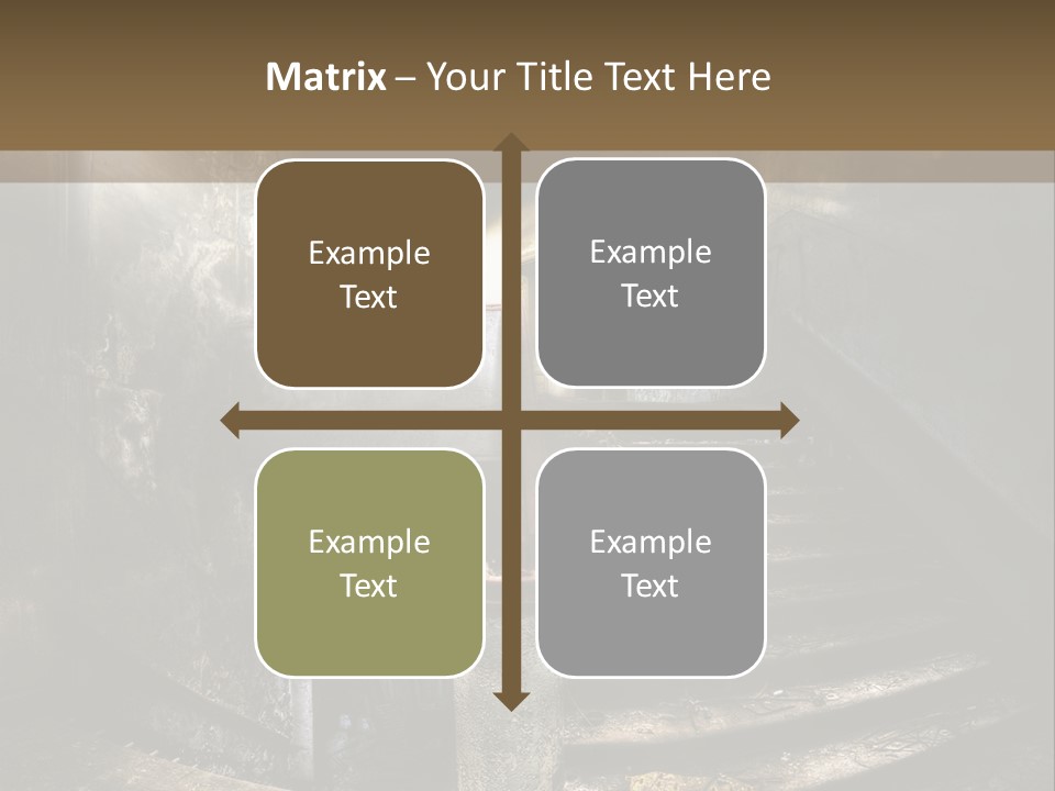 Light Dirty Urban PowerPoint Template