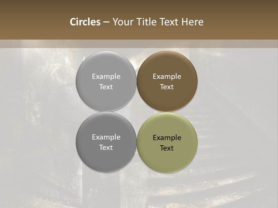Light Dirty Urban PowerPoint Template