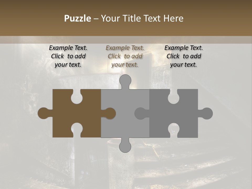 Light Dirty Urban PowerPoint Template