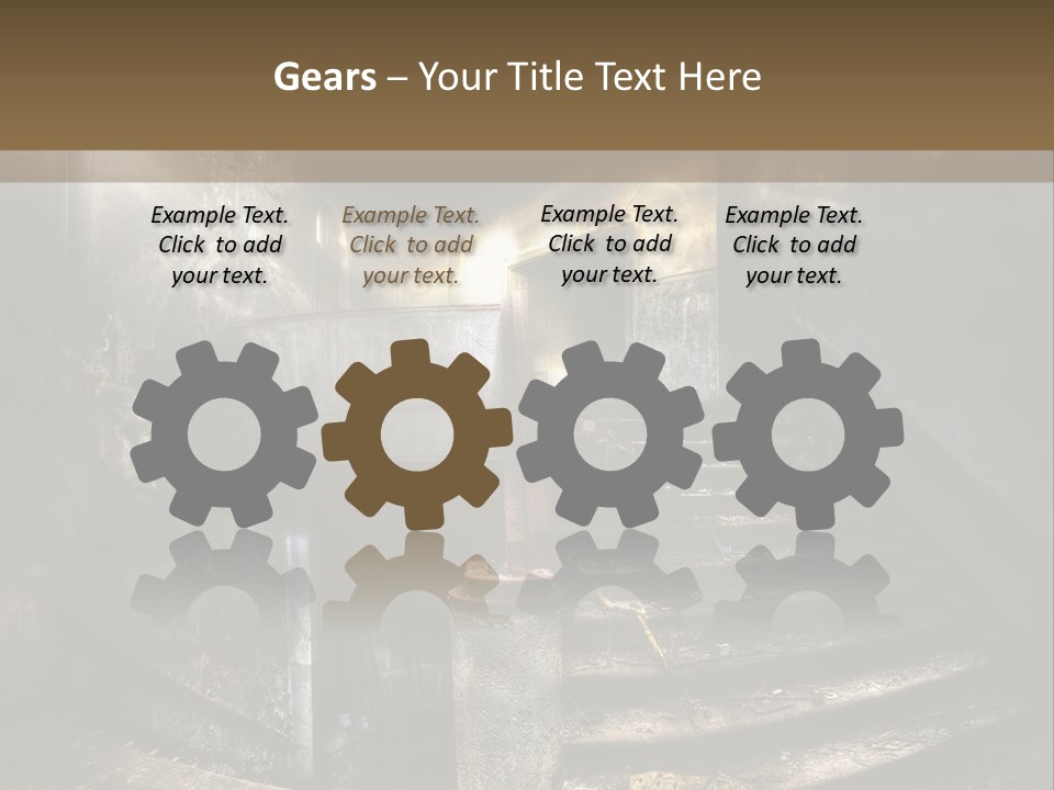 Light Dirty Urban PowerPoint Template