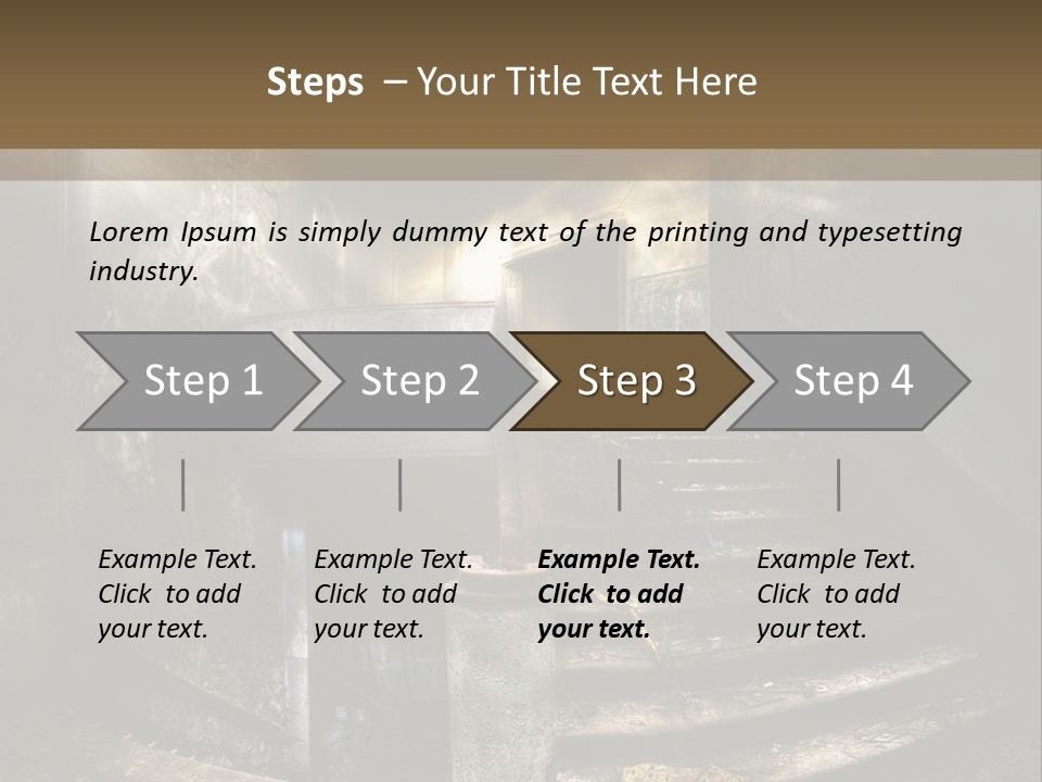 Light Dirty Urban PowerPoint Template