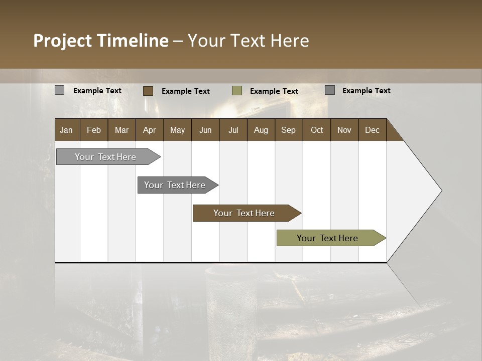 Light Dirty Urban PowerPoint Template