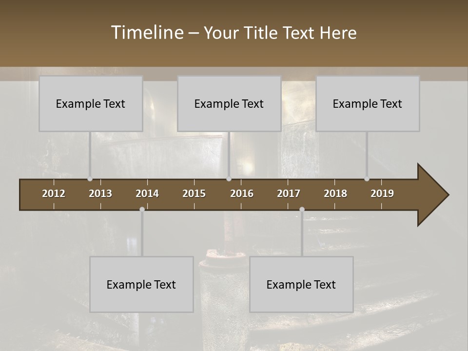 Light Dirty Urban PowerPoint Template