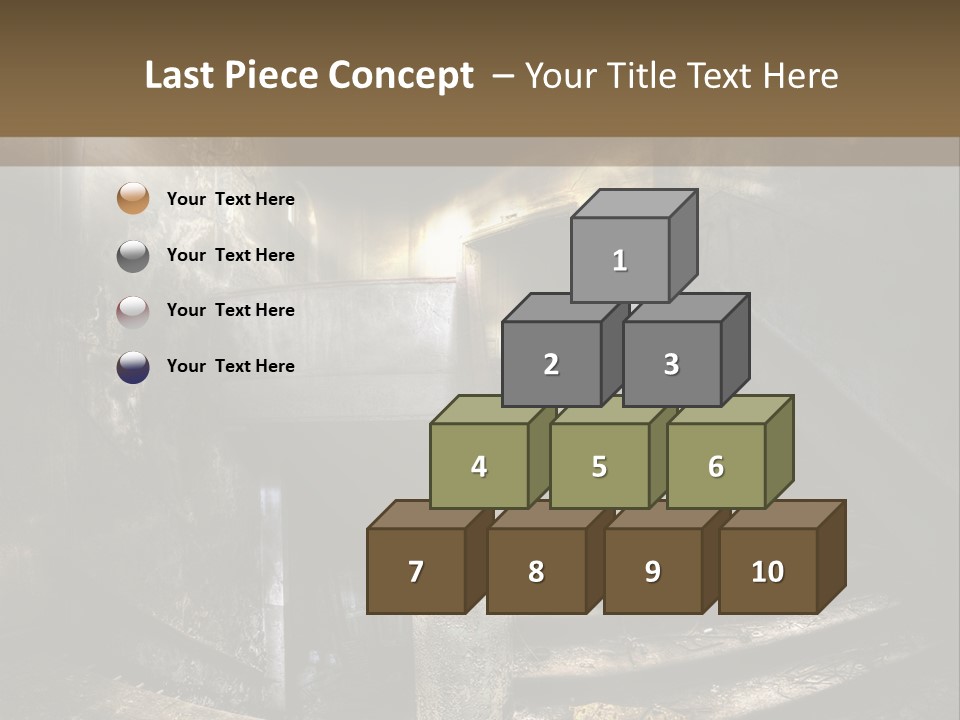 Light Dirty Urban PowerPoint Template