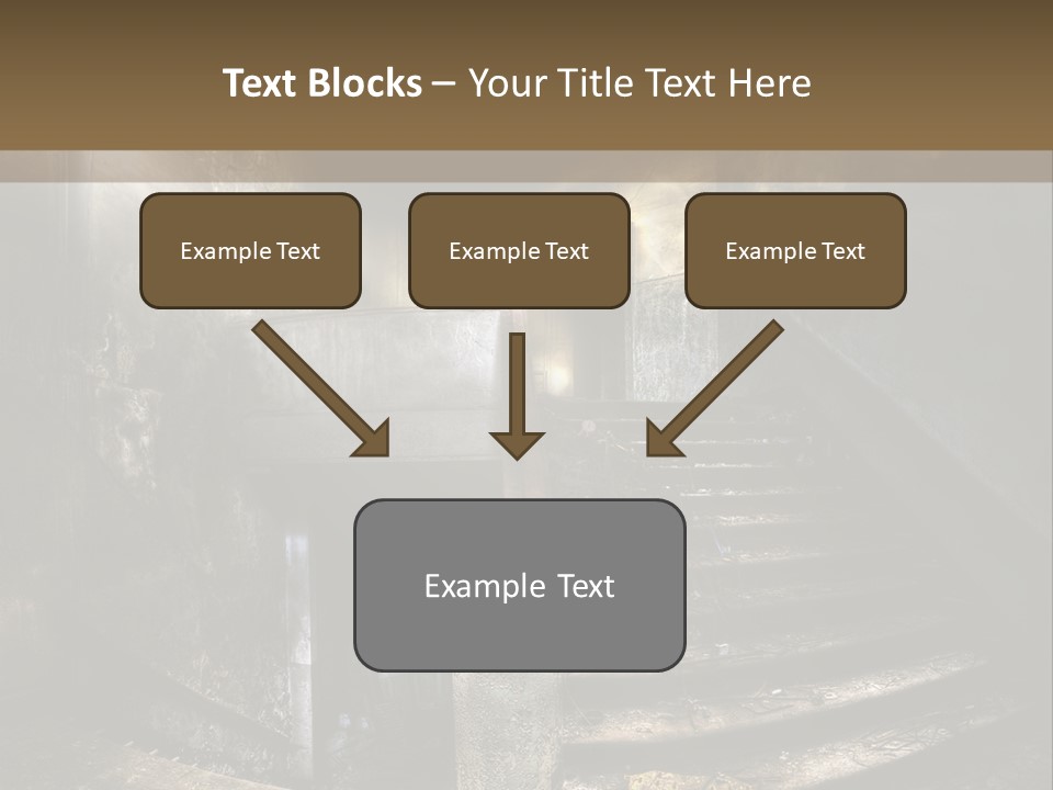 Light Dirty Urban PowerPoint Template