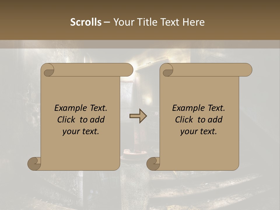Light Dirty Urban PowerPoint Template
