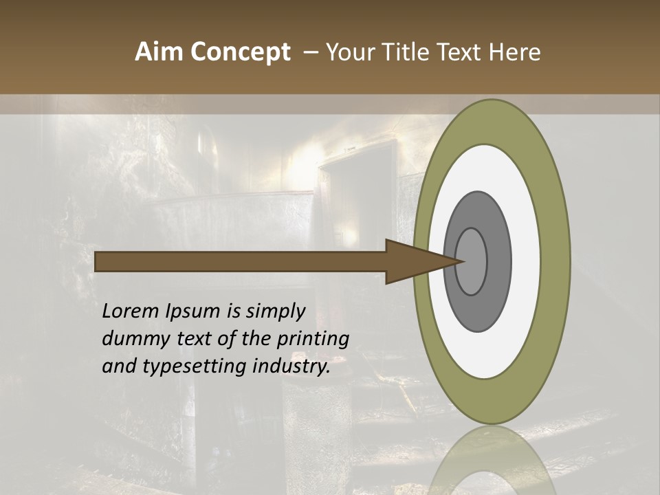 Light Dirty Urban PowerPoint Template